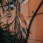 Graffiti an Hauswand in der Altstadt von Panama City