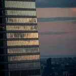 Ausblick vom Rockefeller Center auf Gebäude gegenüber