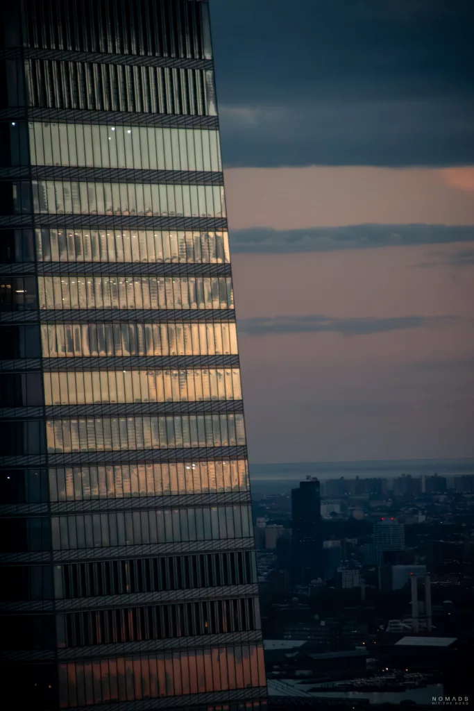 Ausblick vom Rockefeller Center auf Gebäude gegenüber