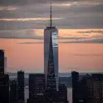 Ausblick vom Rockefeller Center auf das One World Trade Center