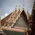 Tempelanlage im Wat Pho in Bangkok