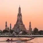 Wat Arun bei Sonnenuntergang