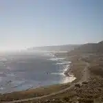 Ausblick auf das Meer vom Cape Point aus