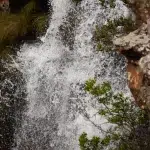 Nahaufnahme des Lisbon Falls auf der Panorama Route