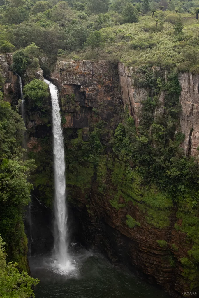 Wasserfall Mac Mac Fall an der Panorama Route in Südafrika