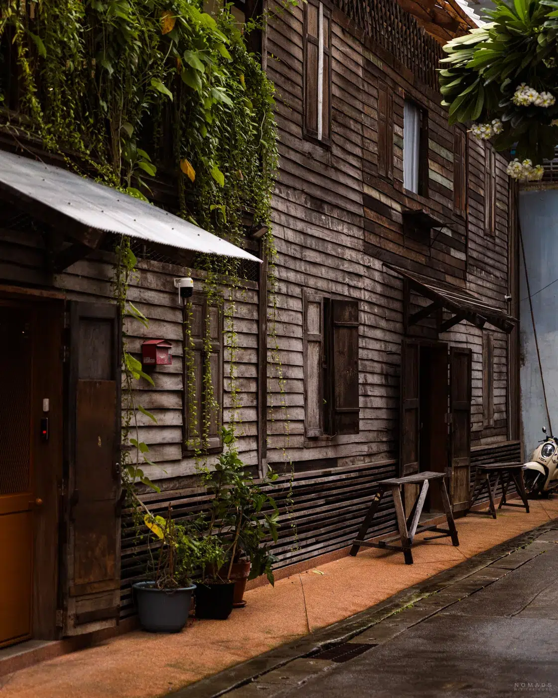 Café Gebäude in Talat Noi