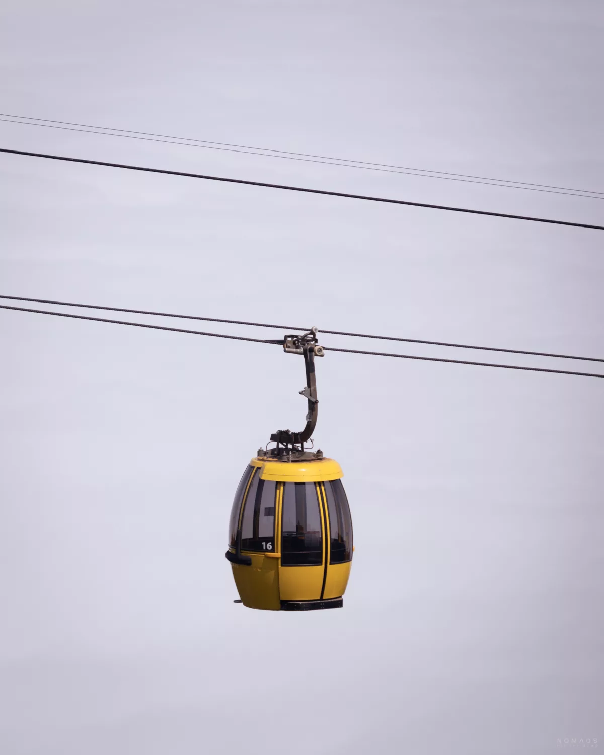 Gelbe Seilbahn