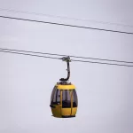 Gelbe Seilbahn