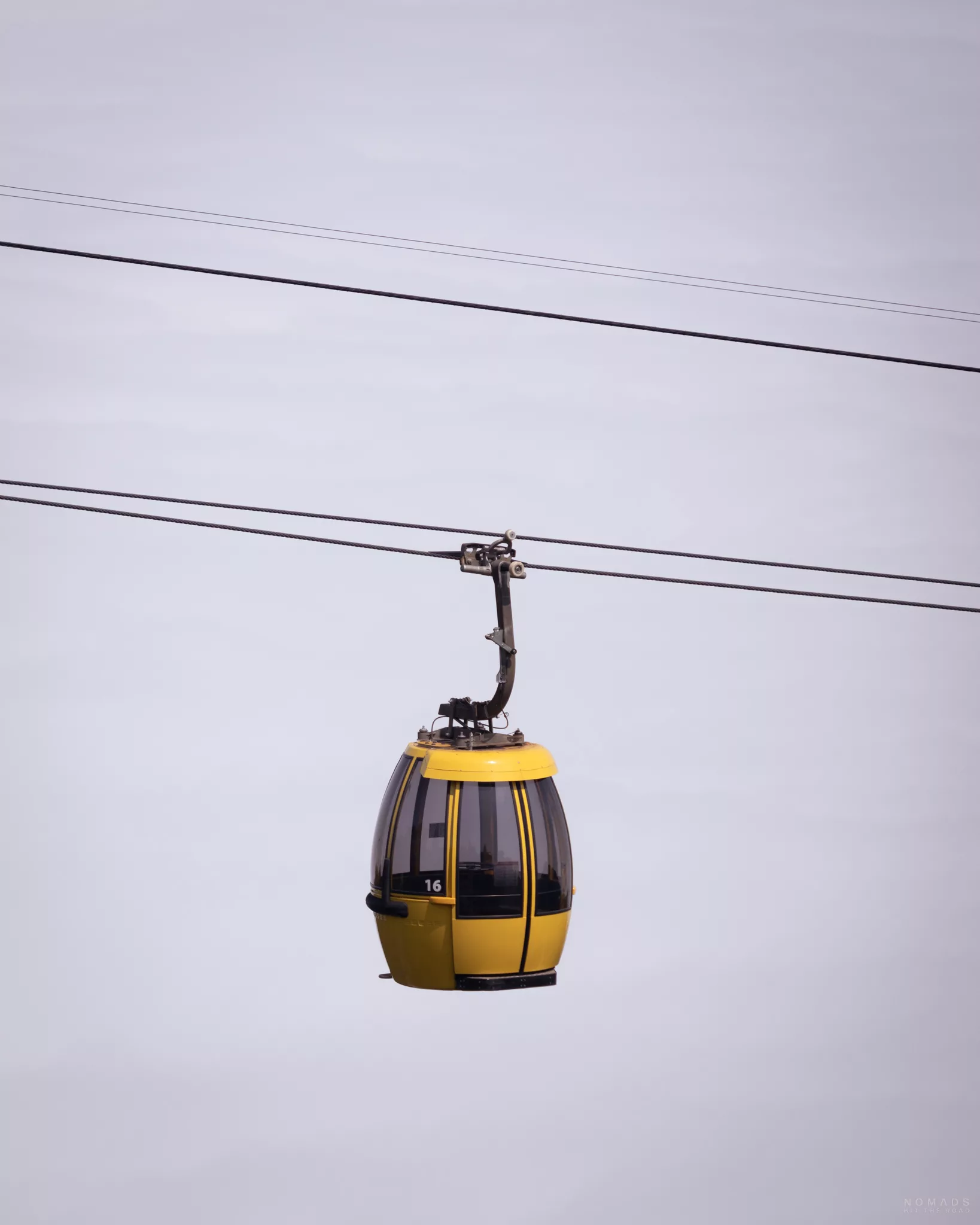 Gelbe Seilbahn