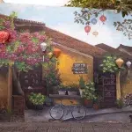Street Art Bemalung in Da Nang