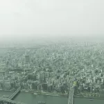 Panoramablick auf Tokio vom Tokyo Skytree