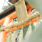 Details im Fushimi Inari-Taisha Schrein