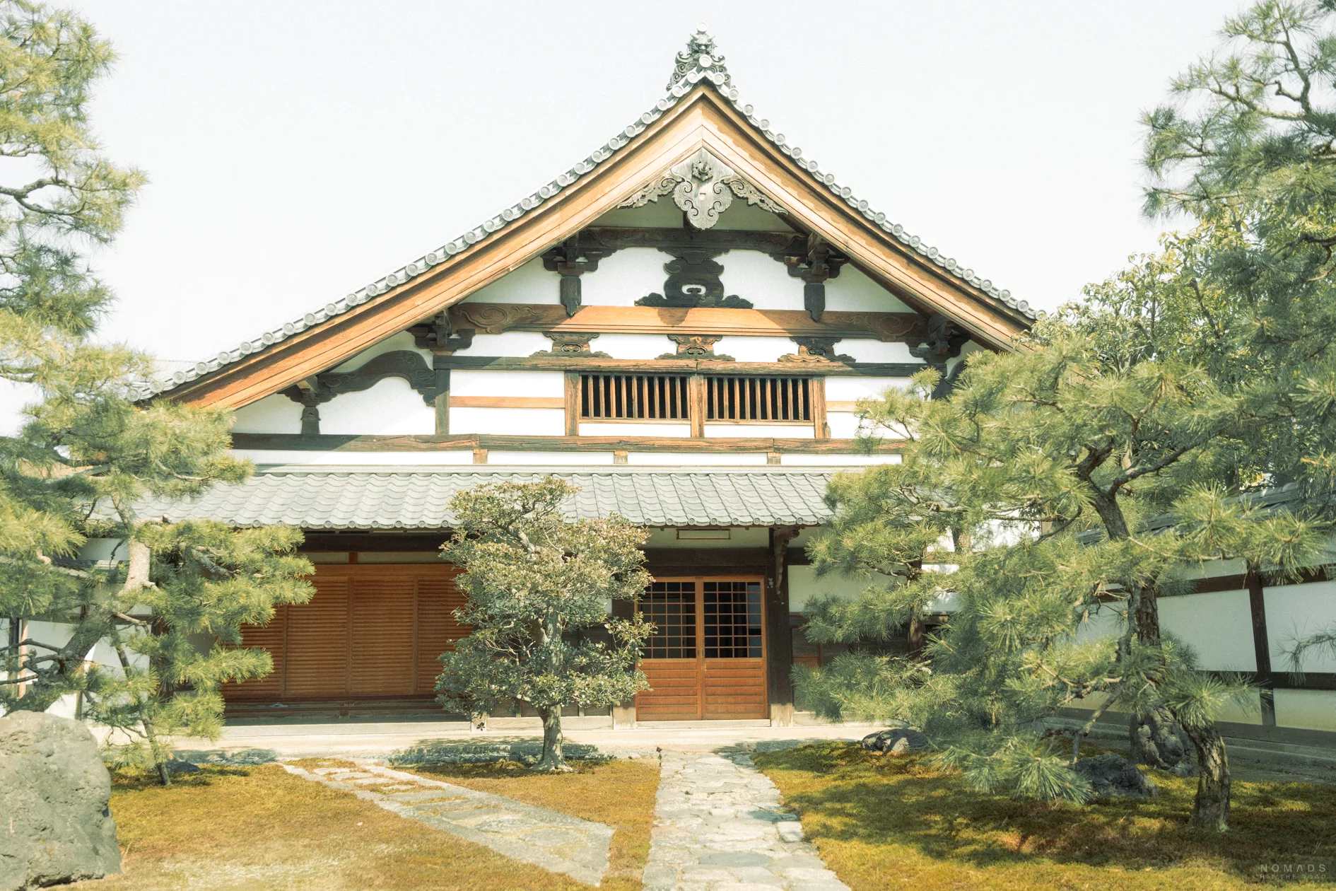 Traditionelle Architektur in Kyoto Japan