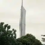 Blick auf Merdeka 118 vom KL Forest Eco Park in Kuala Lumpur