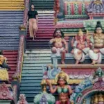 Bunte Treppen der Batu Caves