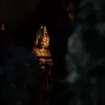 hinduistische Statue in den Batu Caves
