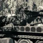 Militärfahrzeug der US Army