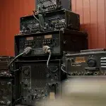 Zurückgebliebene Technik in den Tiefen des Bunkers