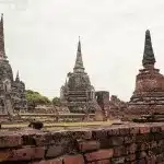zwei der drei bekannten Chedi im Wat Phra Si Sanphet