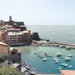 Blick auf Vernazza Castle in Vernazza