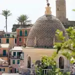 Kirchenkuppel in Vernazza