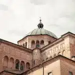 Nahaufnahme der Basilika di Santa Maria della Steccata
