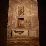 Gemälde im unterirdischen Areal der Santi Silvestro e Martino ai Monti