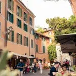 Gasse in Trastevere Rom