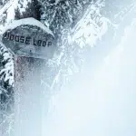 Schild vom Moose Loop