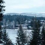 Blick auf den Dutch Lake vom Motel Civilia Lakeside by Civilia Golf Retreat