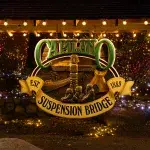 Schild vom Capilano Suspension Bridge
