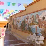 Wandmalerei in Todos Santos