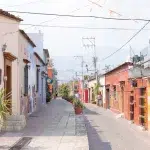 Gasse auf der Free Walking Tour durch Oaxaca