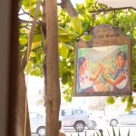 Schild des Cafés Finca las Nieves