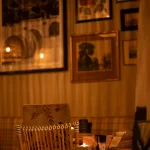 Blick in ein Restaurant in Boschendal