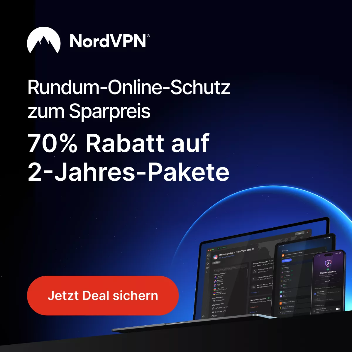 nordvpn 1200x1200 de VPN-Test auf Reisen: Surfshark vs. NordVPN im Vergleich
