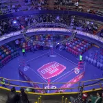 Blick auf den Ring beim Lucha Libre in der Arena Coliseo