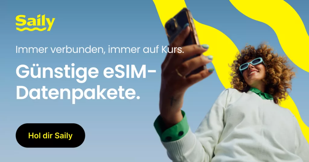 Banner für Saily eSIM