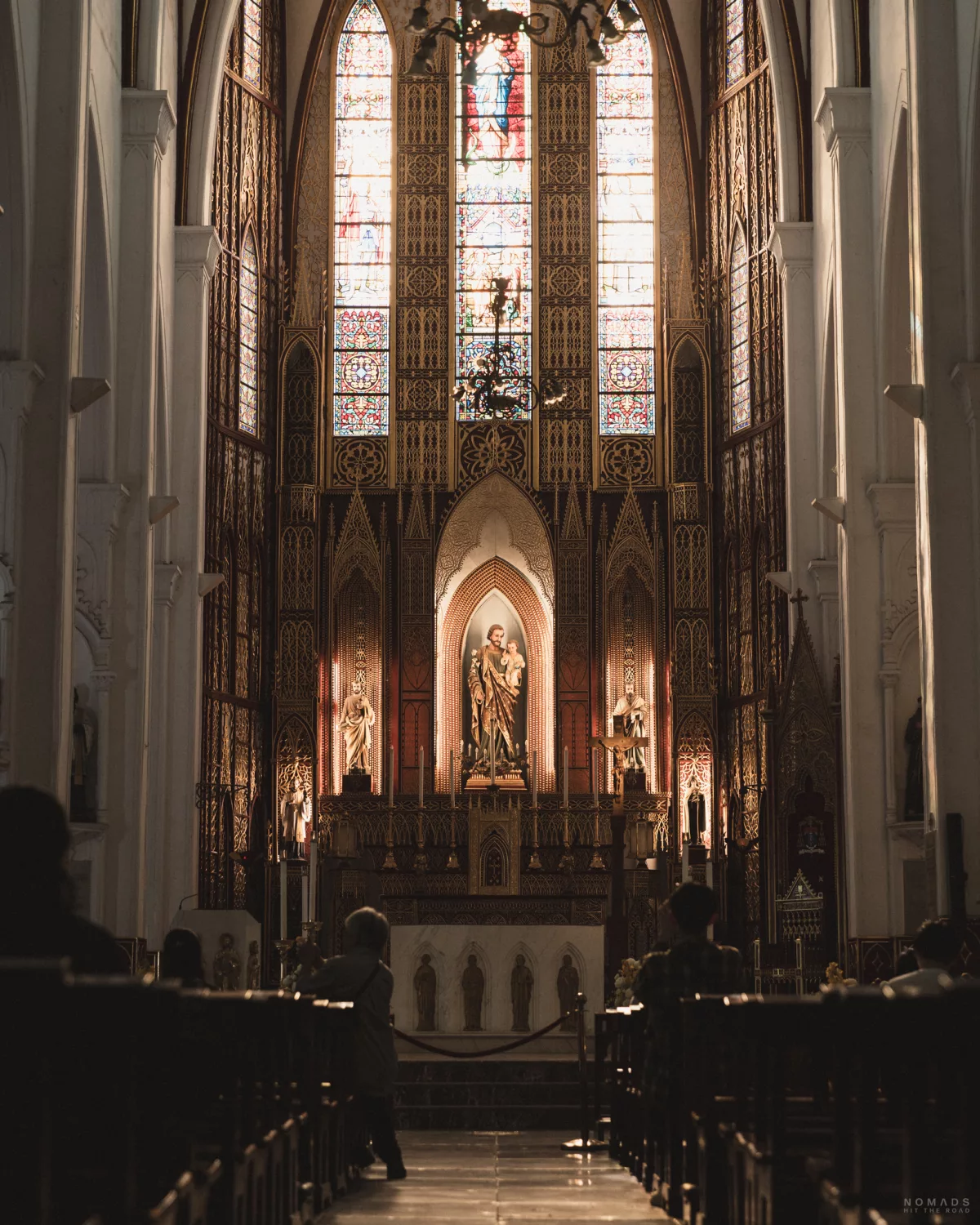 Altar in der St. Joseph Cathedral in Hanoi
